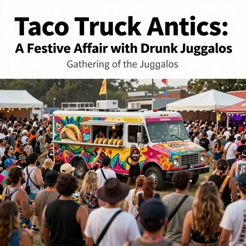 The lively taco truck scene attracting Juggalos craving comfort food.