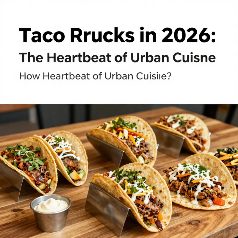 Taco trucks are a vibrant part of the urban food culture in 2026.