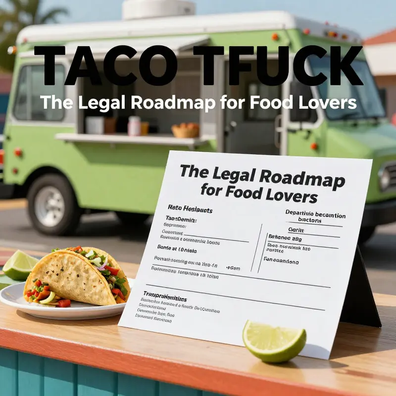 A bustling taco truck scene showcasing the lively atmosphere of food service operations.