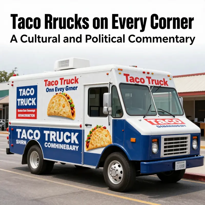 Diverse taco trucks embodying the rich cultural landscape of urban communities.
