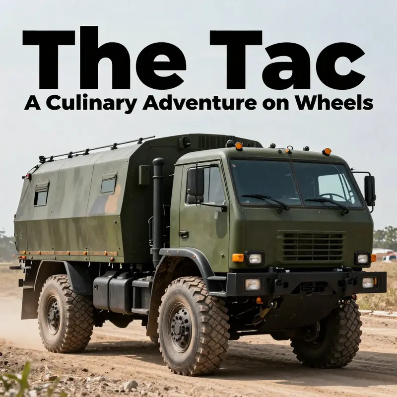 The Tac truck, a symbol of culinary joy and community engagement, serves delicious tacos in a lively atmosphere.