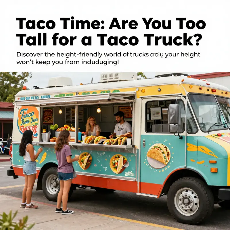 A lively image of a taco truck festival featuring diverse customers enjoying delicious tacos under sunny skies.