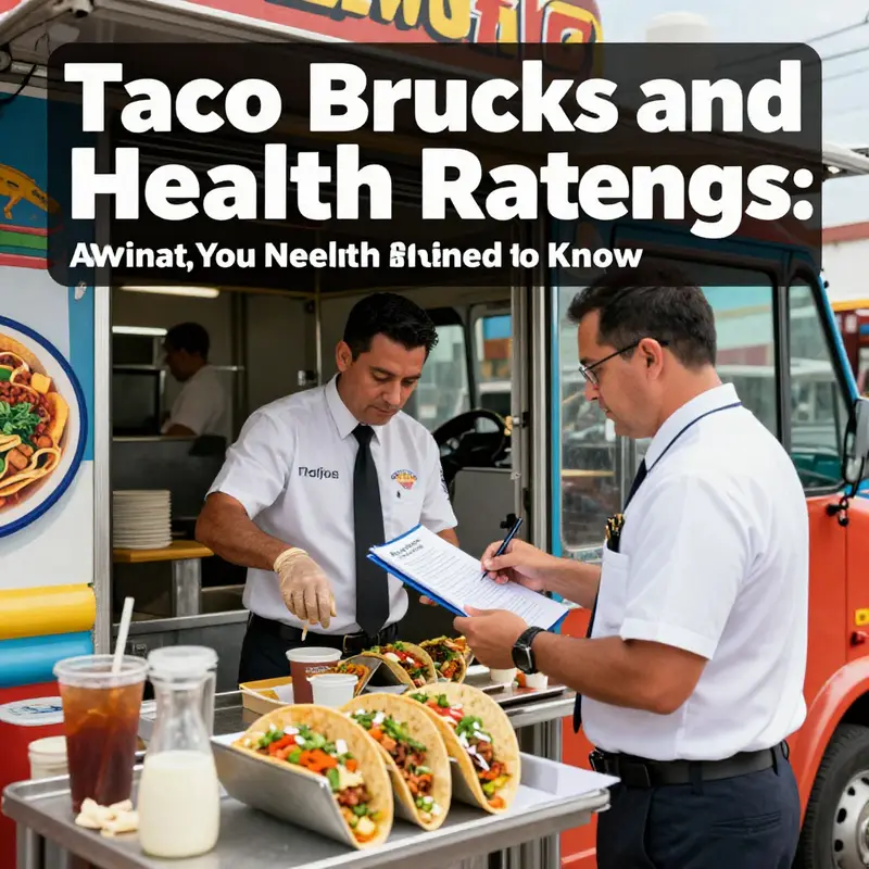 Health regulations ensure cleanliness and safety in taco trucks, maintaining high standards for food vendors.