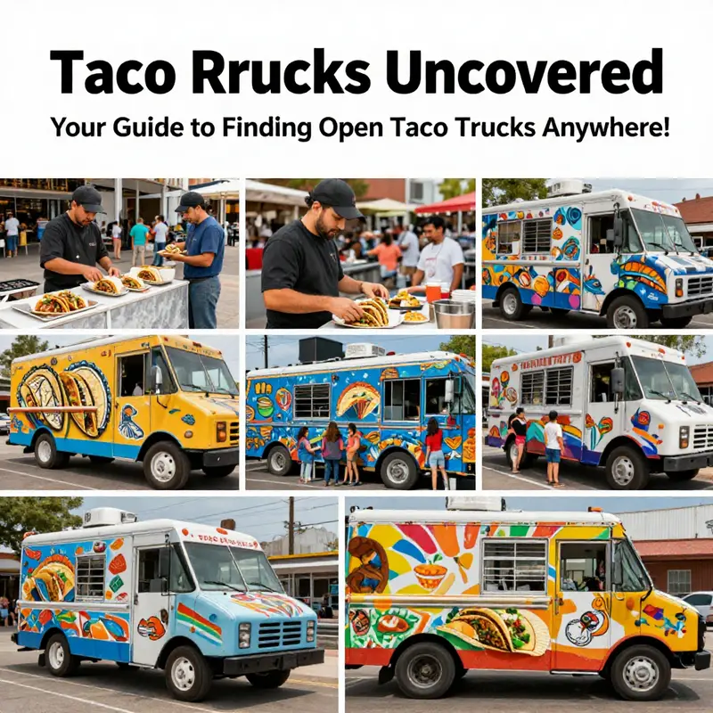 A lively taco truck scene in Austin, showcasing the joy and excitement of customers enjoying their meals.