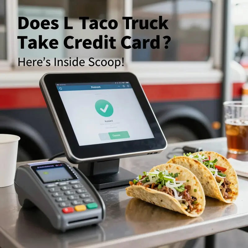 Customers enjoy their taco experience while easily paying with credit cards.