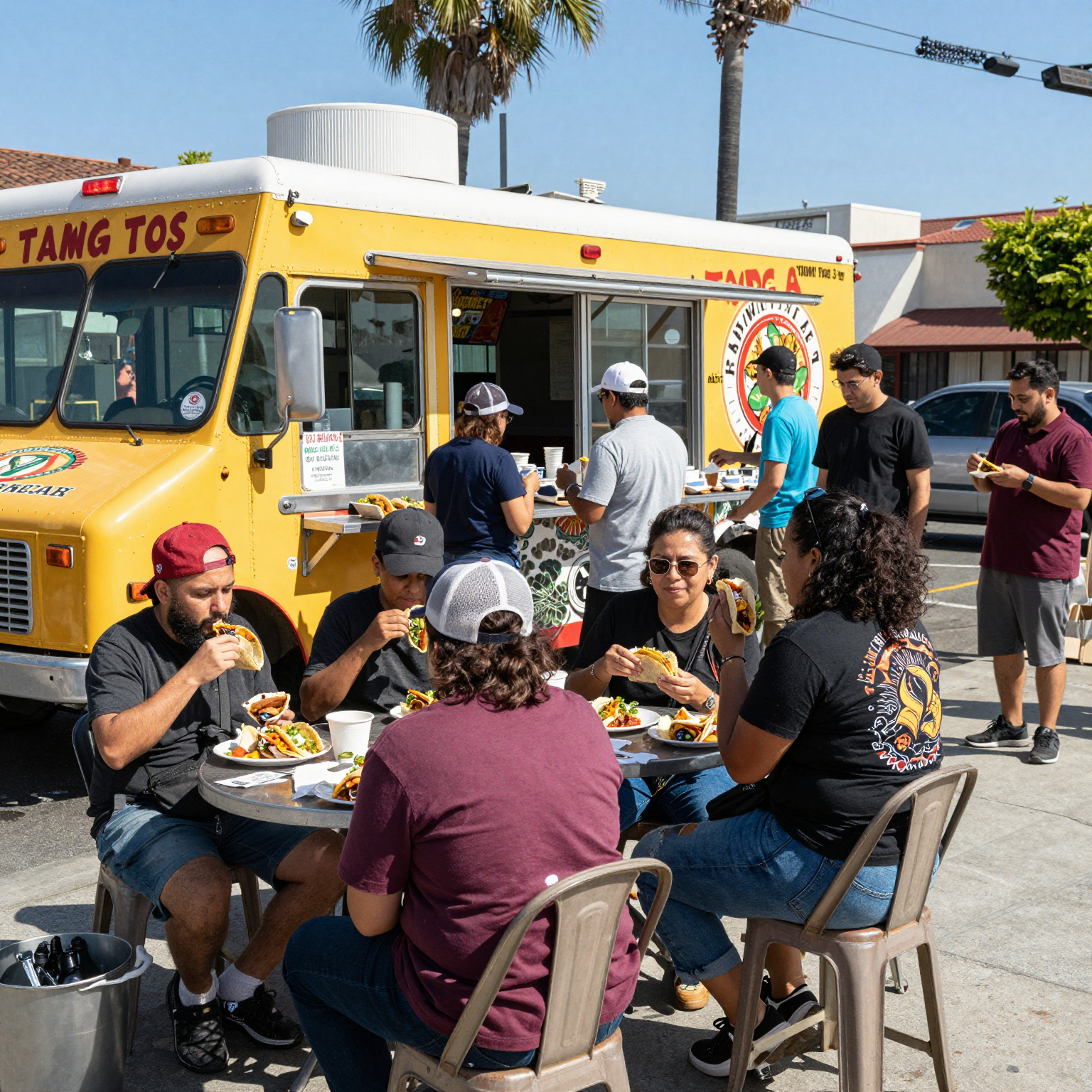 Don Carlos Taco Truck scene