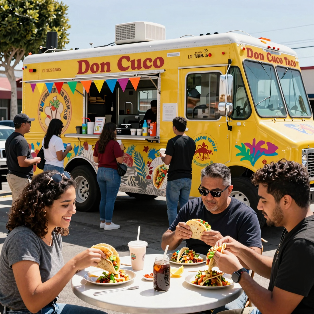 Don Cuco Taco Truck in Los Angeles