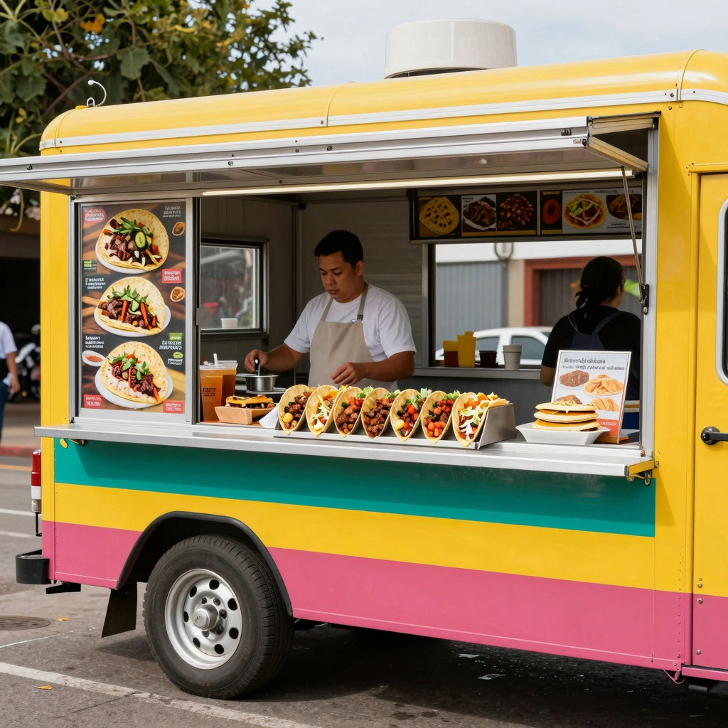 Delicious tacos from Don Gregorio Taco Truck