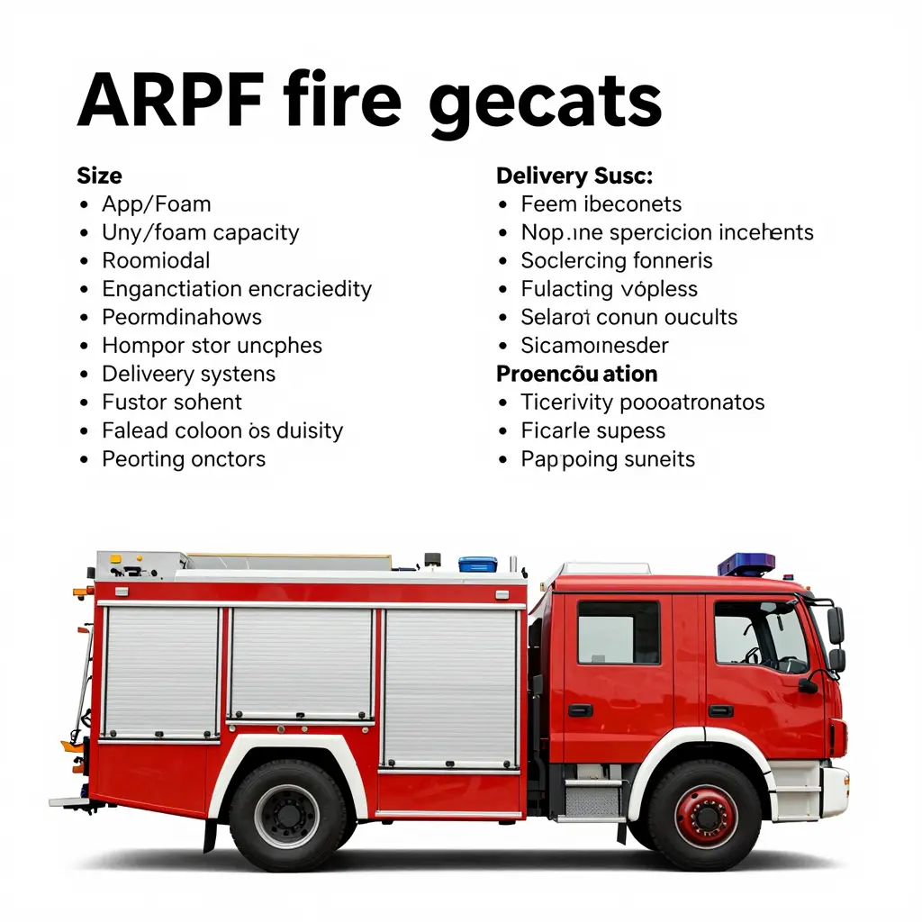 ARFF Truck Specifications