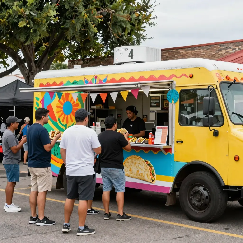 Don Rafa's Taco Truck at a Food Festival