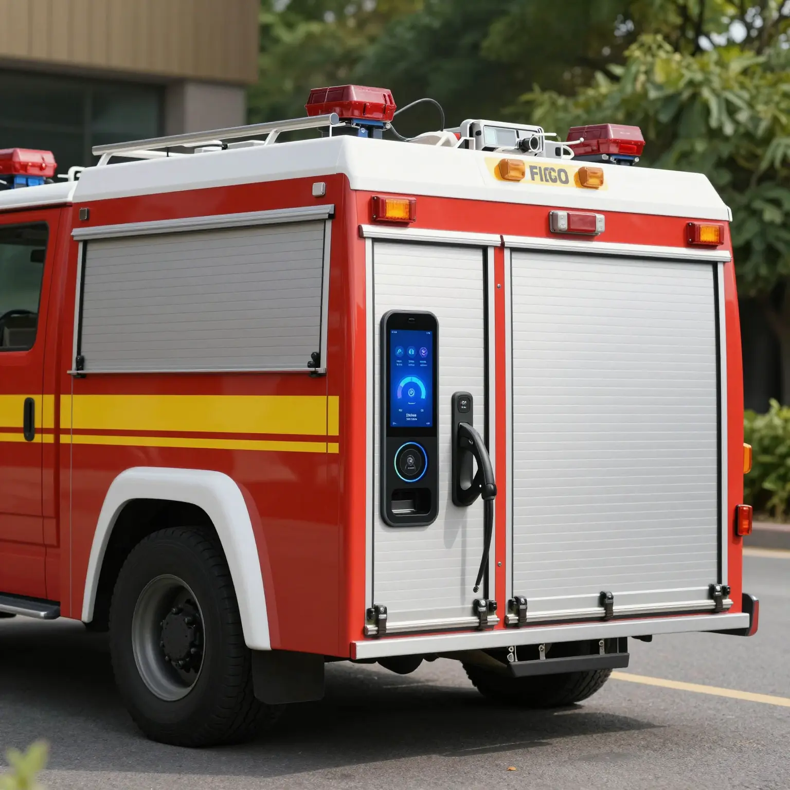 Innovative Electric Fire Truck
