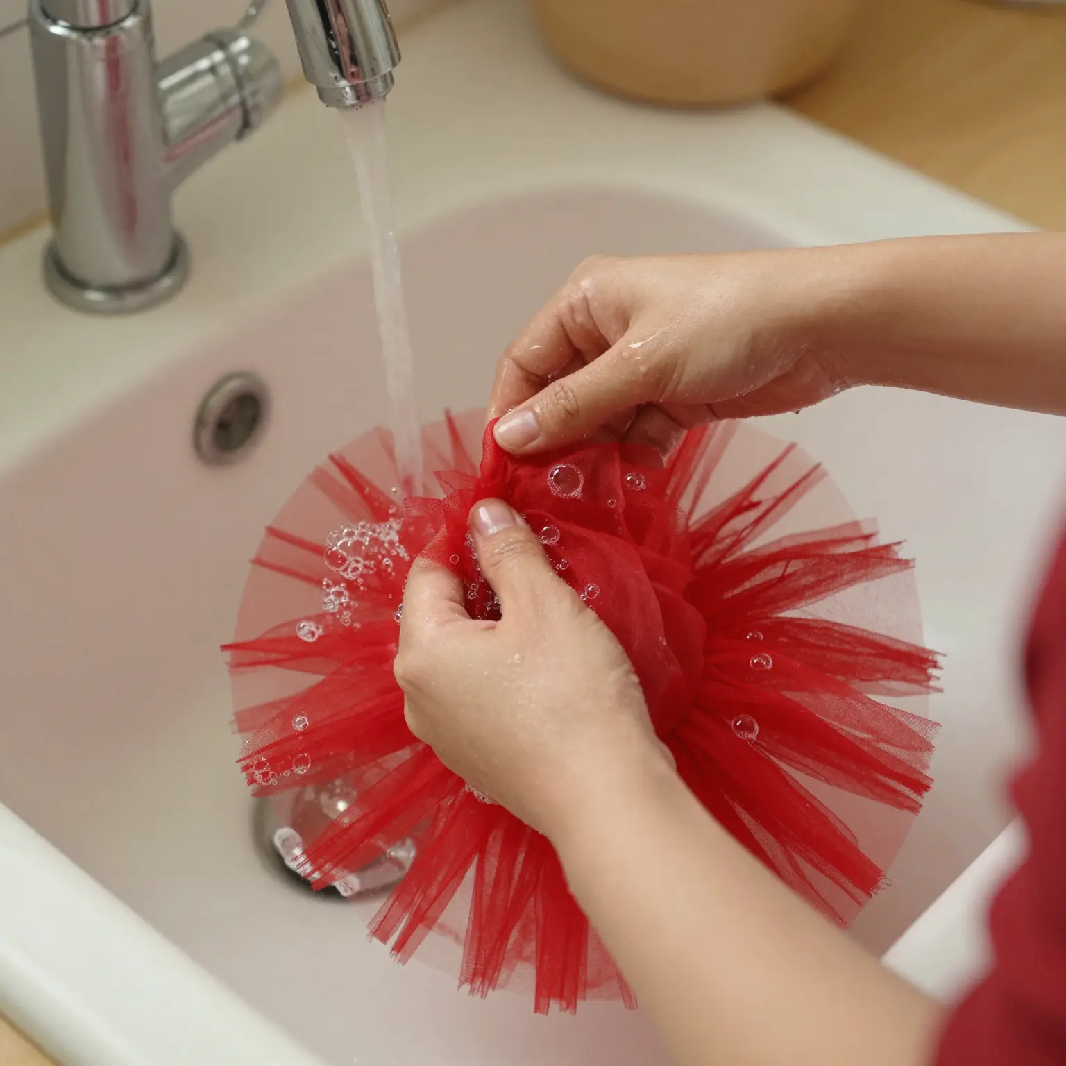 Caring for a Red Tutu