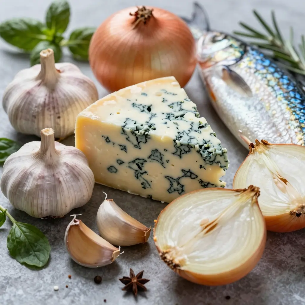 Illustrative image of food odors