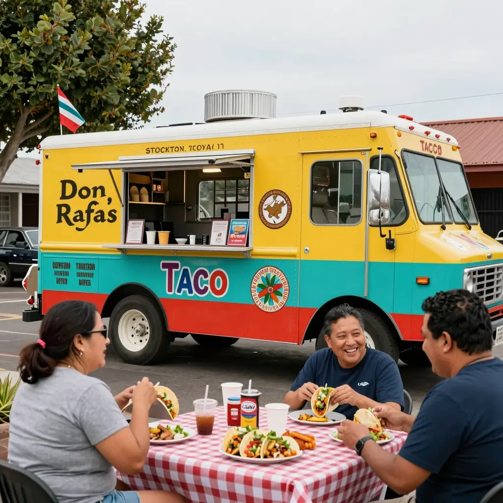 Don Rafa's Taco Truck in Stockton